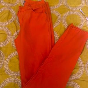 Blue Connection wax stretch Pants